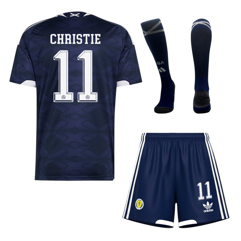 Ryan Christie 11 Scotland 2026 Home Men Kit Set – Navy