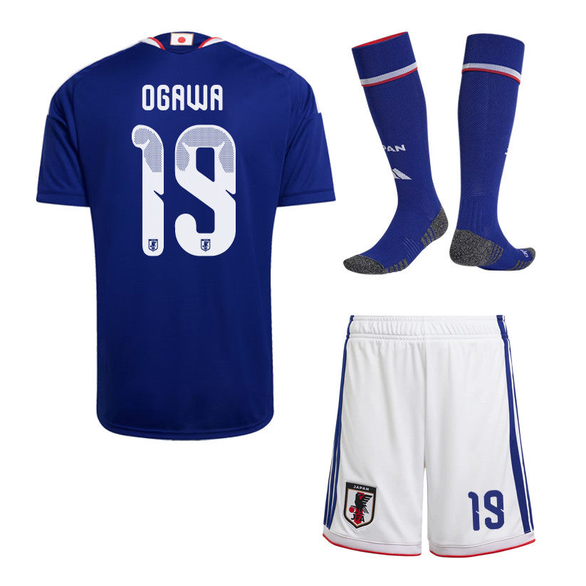 Koki Ogawa 19 Japan 2026 Home Men Kit Set – Blue/White