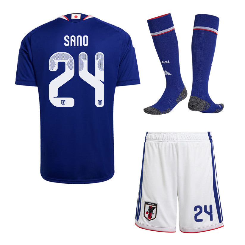 Kaishu Sano 24 Japan 2026 Home Men Kit Set – Blue/White