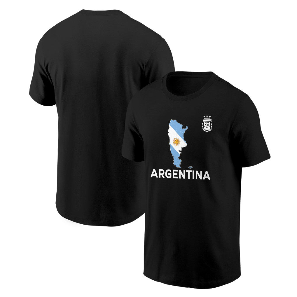 Argentina Soccer Pride World Cup 2026 T-shirt - Distressed Map Graphic