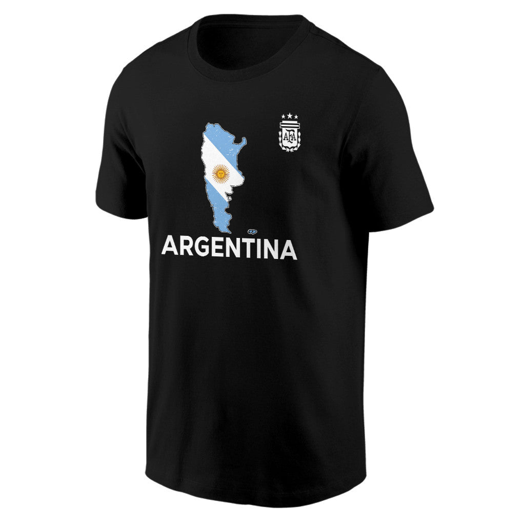 Argentina Soccer Pride World Cup 2026 T-shirt - Distressed Map Graphic