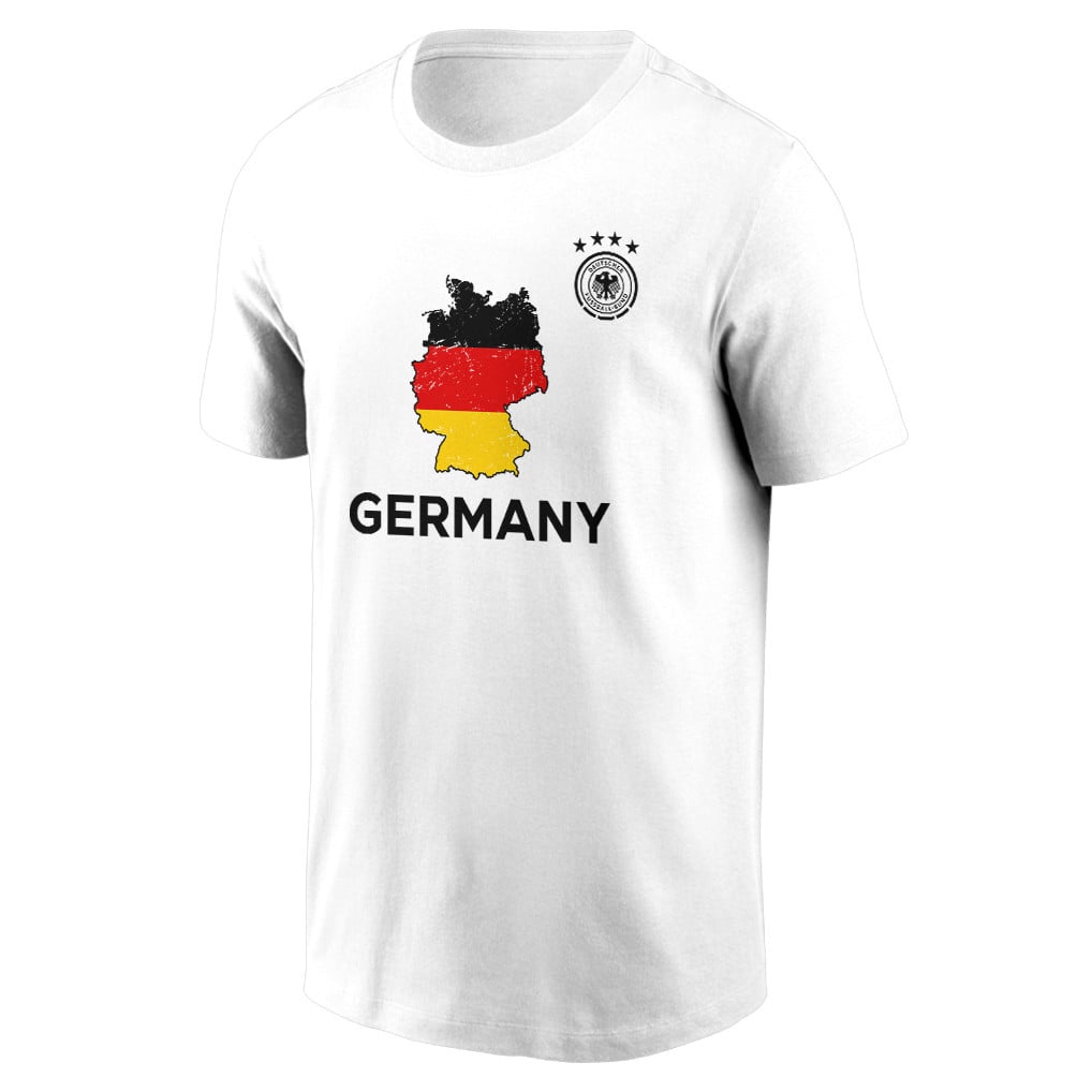 Germany Soccer Pride World Cup 2026 T-shirt - Distressed Map Graphic