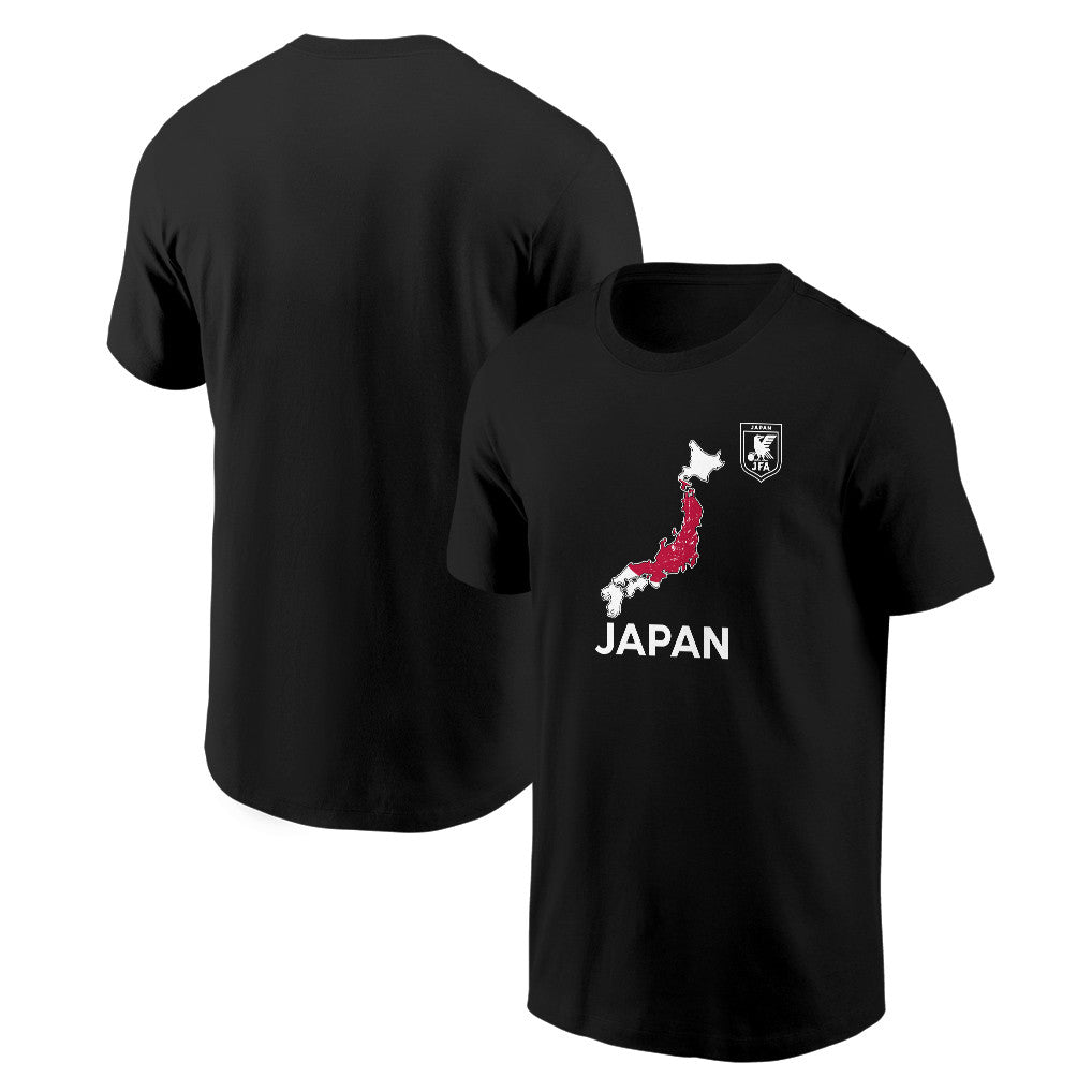 Japan Soccer Pride World Cup 2026 T-shirt - Distressed Map Graphic