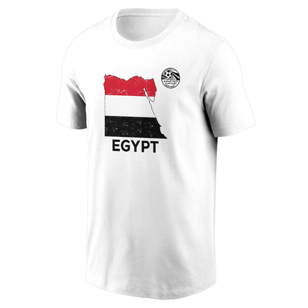 Egypt Soccer Pride World Cup 2026 T-shirt - Distressed Map Graphic