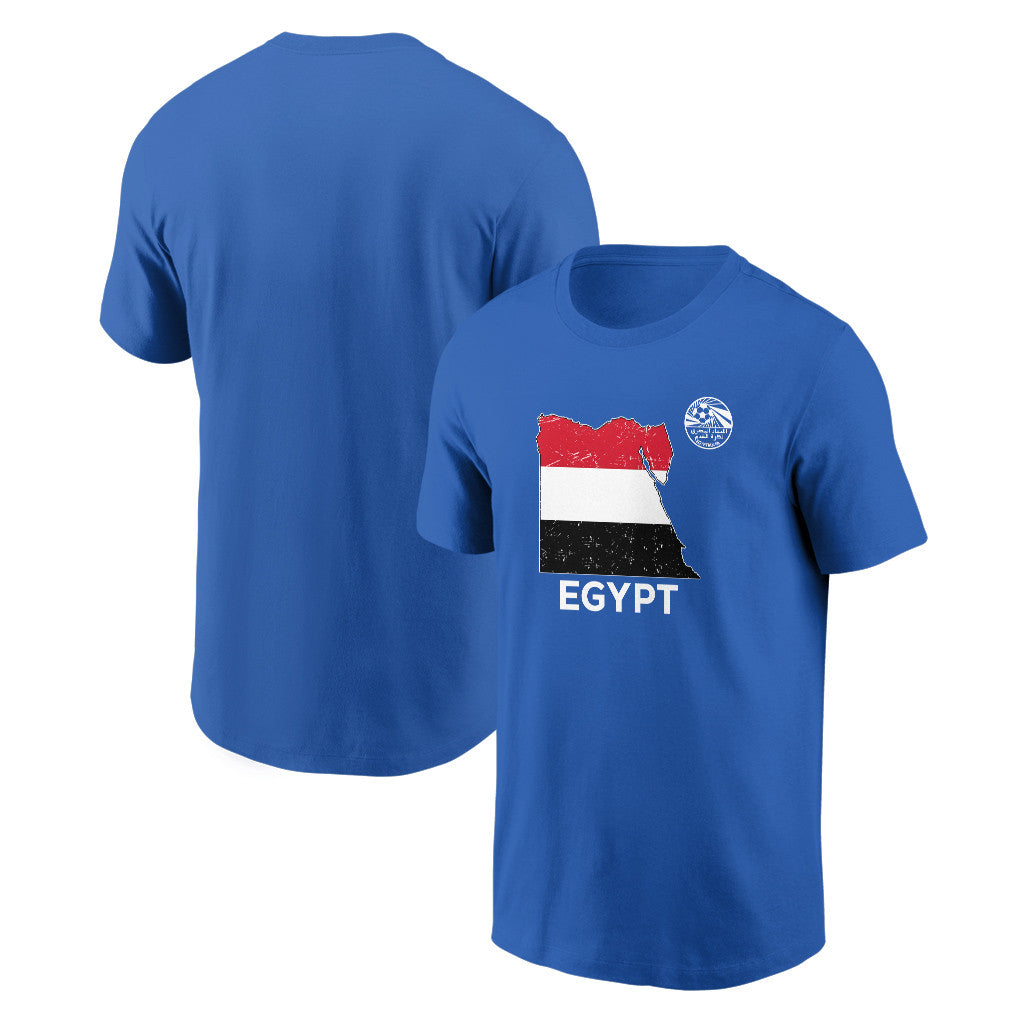 Egypt Soccer Pride World Cup 2026 T-shirt - Distressed Map Graphic