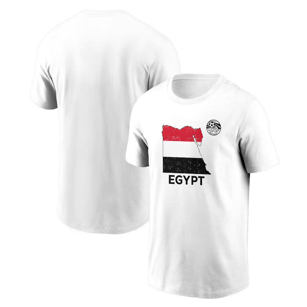 Egypt Soccer Pride World Cup 2026 T-shirt - Distressed Map Graphic
