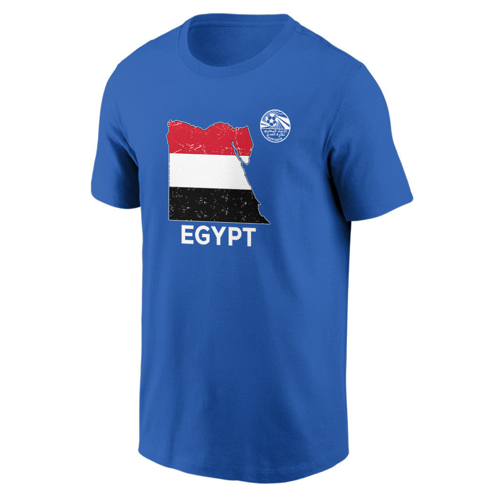 Egypt Soccer Pride World Cup 2026 T-shirt - Distressed Map Graphic