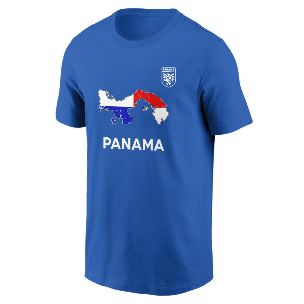 Panama Soccer Pride World Cup 2026 T-shirt - Distressed Map Graphic