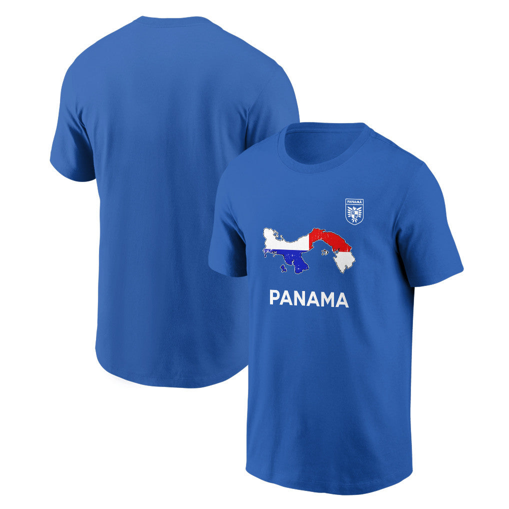 Panama Soccer Pride World Cup 2026 T-shirt - Distressed Map Graphic