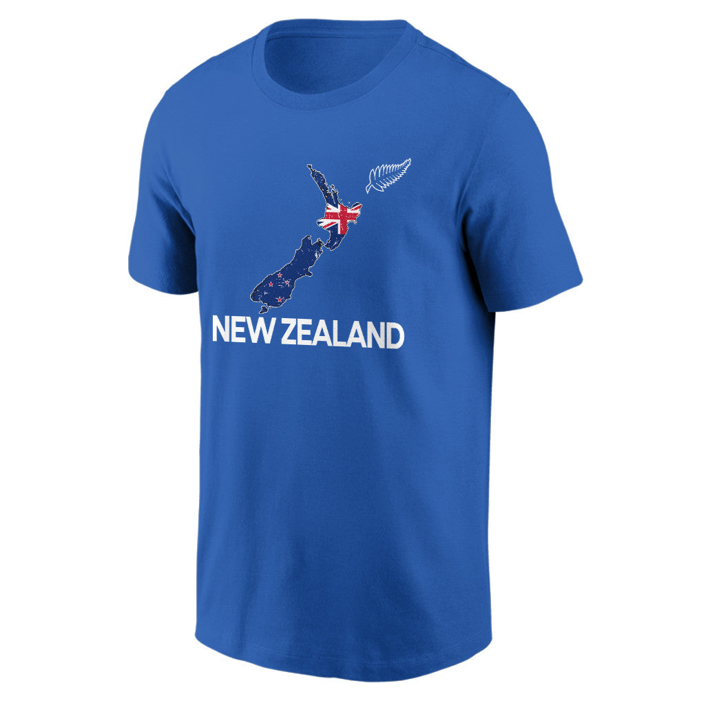 New Zealand Soccer Pride World Cup 2026 T-shirt - Distressed Map Graphic