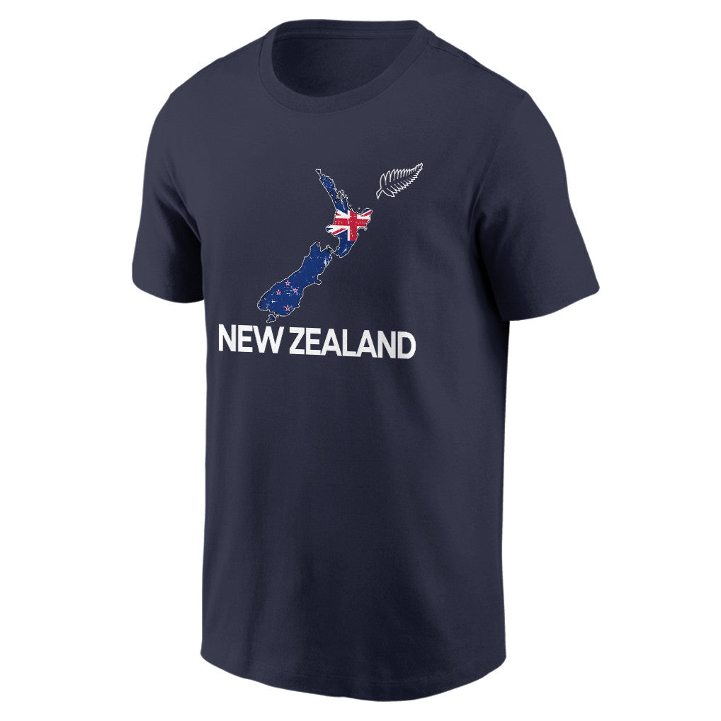 New Zealand Soccer Pride World Cup 2026 T-shirt - Distressed Map Graphic