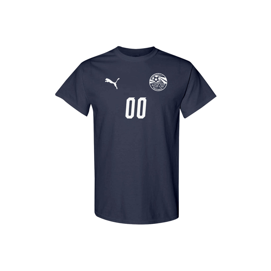 Egypt Jersey Style Tee for World Cup 2026 - Personalized Soccer Fan T-Shirt