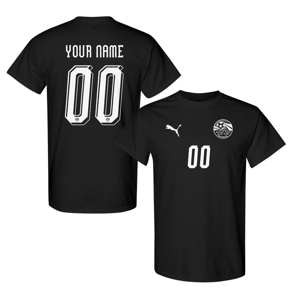 Egypt Jersey Style Tee for World Cup 2026 - Personalized Soccer Fan T-Shirt