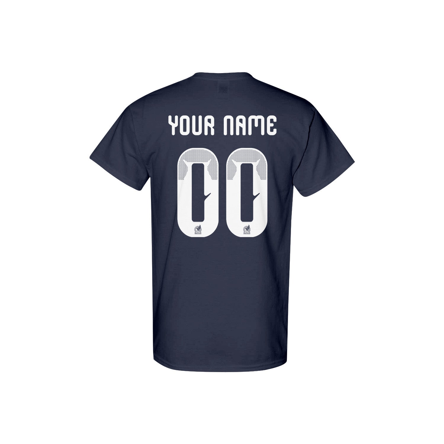 Mexico Jersey Style Tee for World Cup 2026 - Personalized Soccer Fan T-Shirt