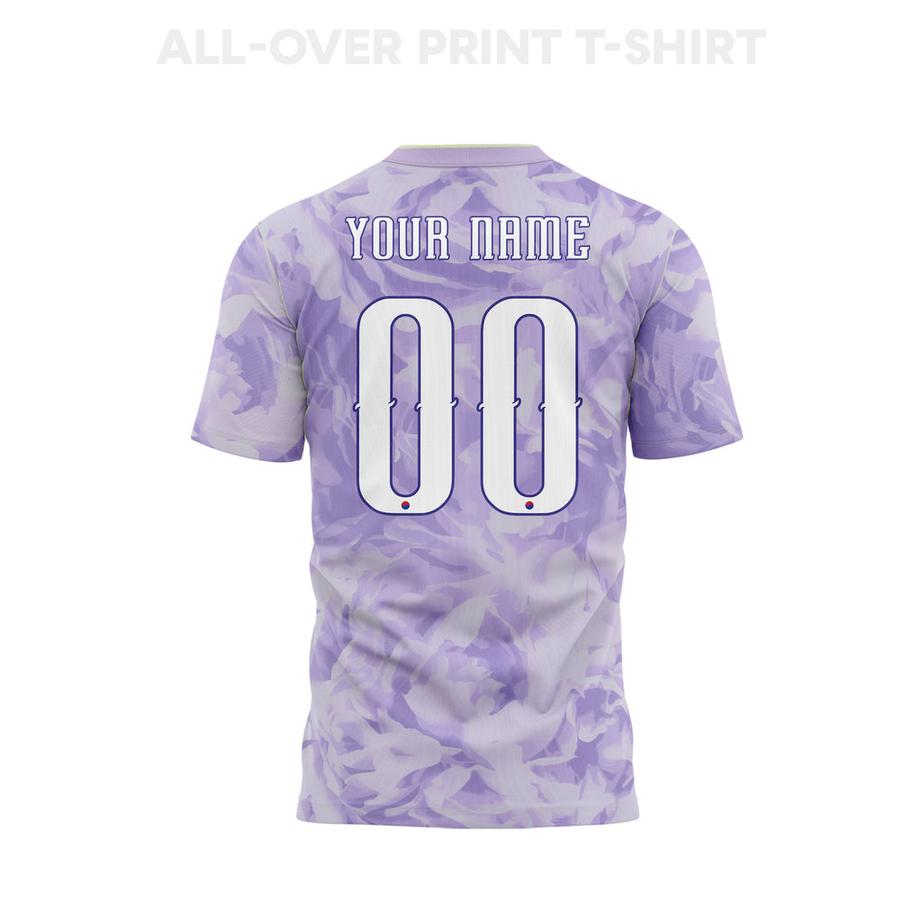 South Korea 2026 Away 3D T-Shirt Fully Printed – Personalized – Unisex, Purple