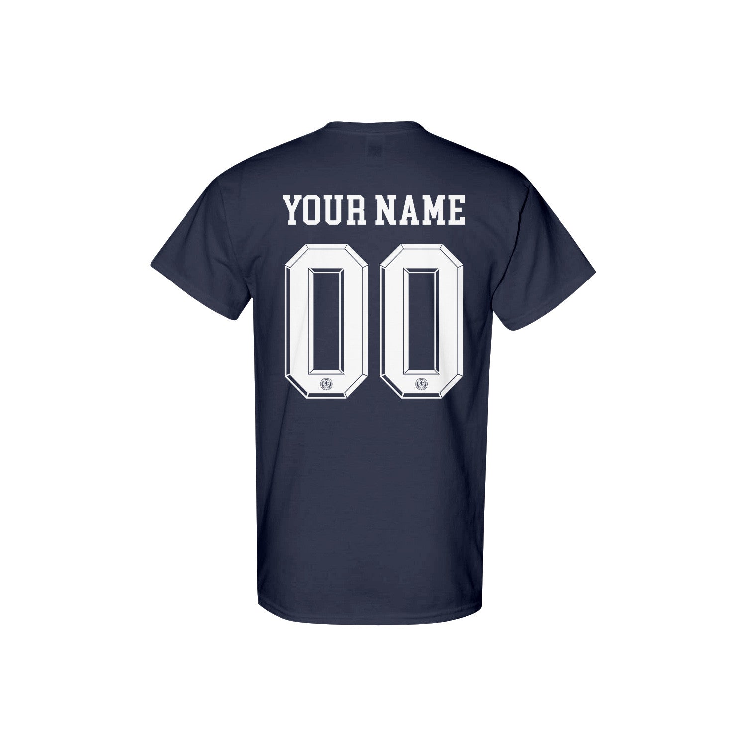 Scotland Jersey Style Tee for World Cup 2026 - Personalized Soccer Fan T-Shirt