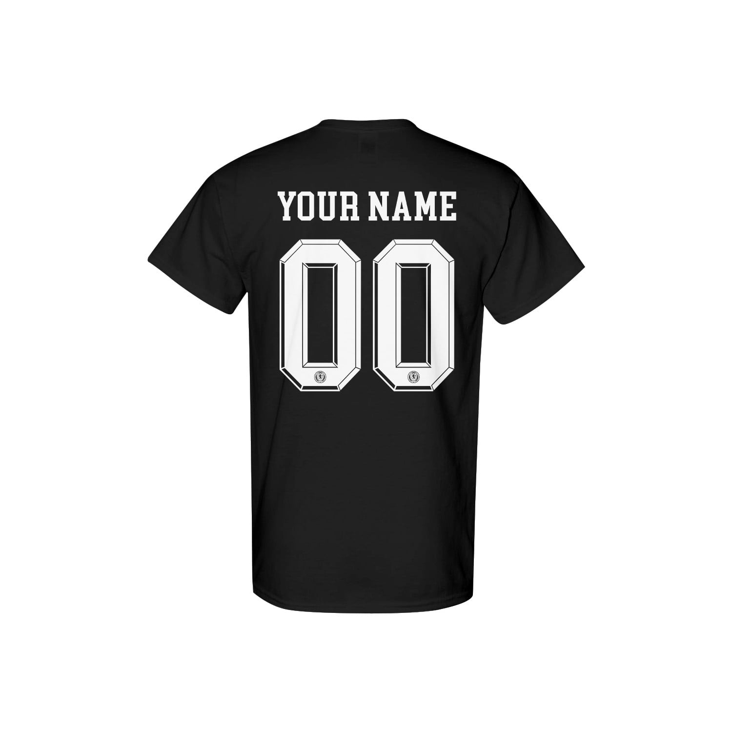 Scotland Jersey Style Tee for World Cup 2026 - Personalized Soccer Fan T-Shirt
