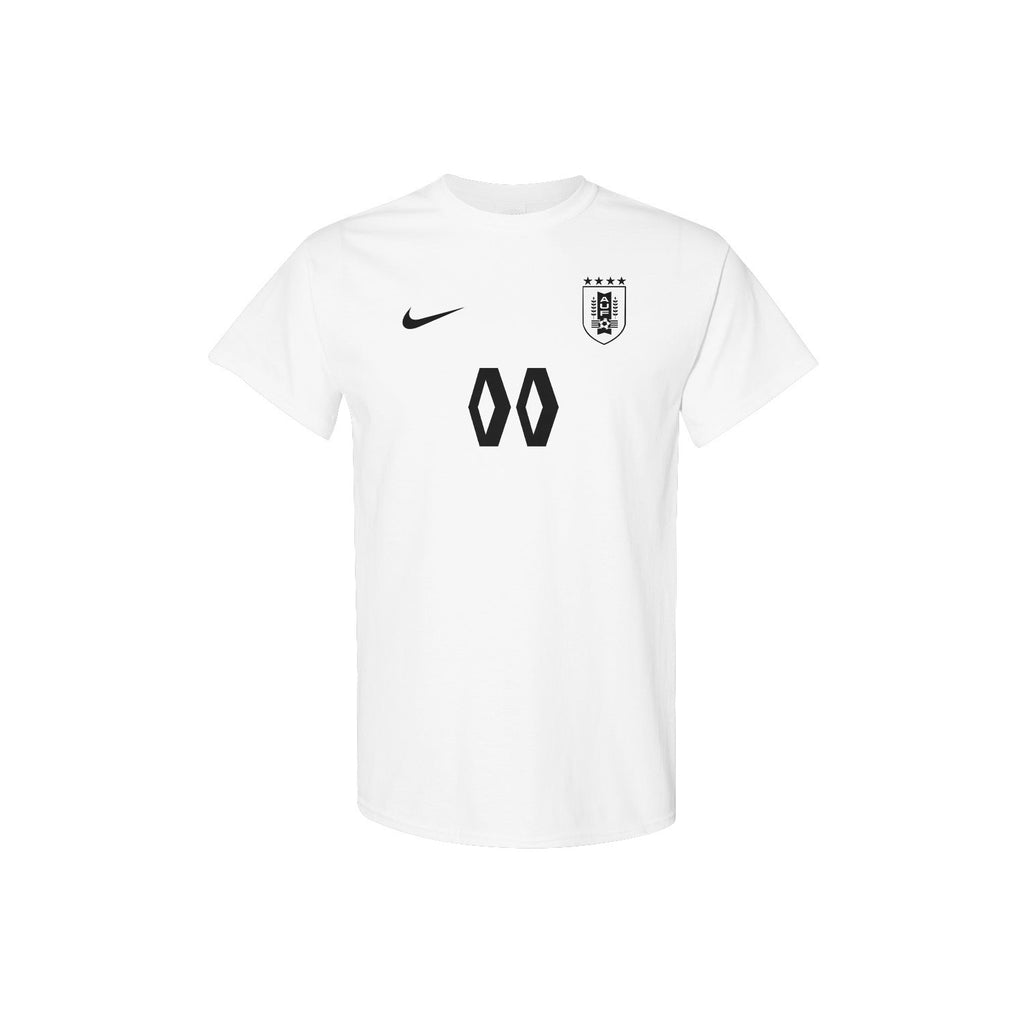 Uruguay Jersey Style Tee for World Cup 2026 - Personalized Soccer Fan T-Shirt