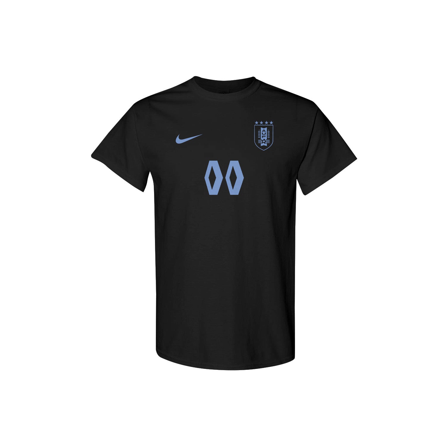Uruguay Jersey Style Tee for World Cup 2026 - Personalized Soccer Fan T-Shirt