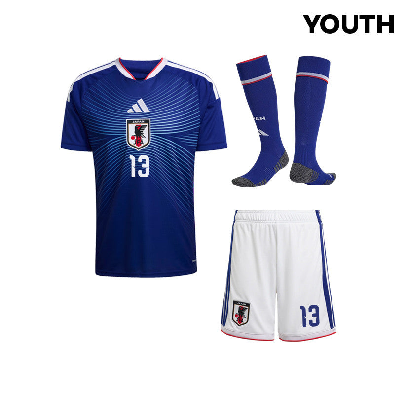 Keito Nakamura 13 Japan 2026 YOUTH Home Kit Set – Blue/White