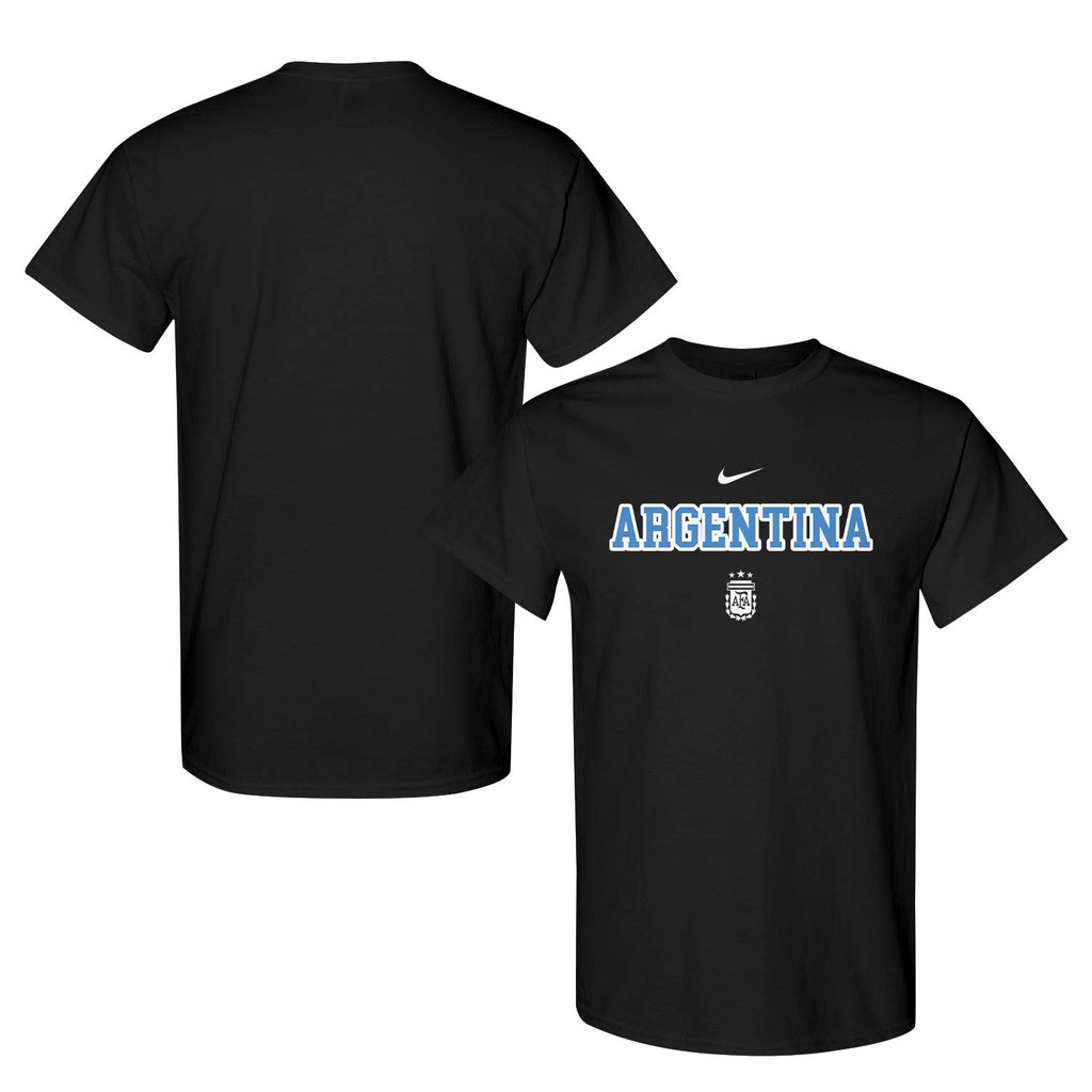 Argentina National Team Inspired T-Shirt – World Cup 2026 Fan Edition - Black