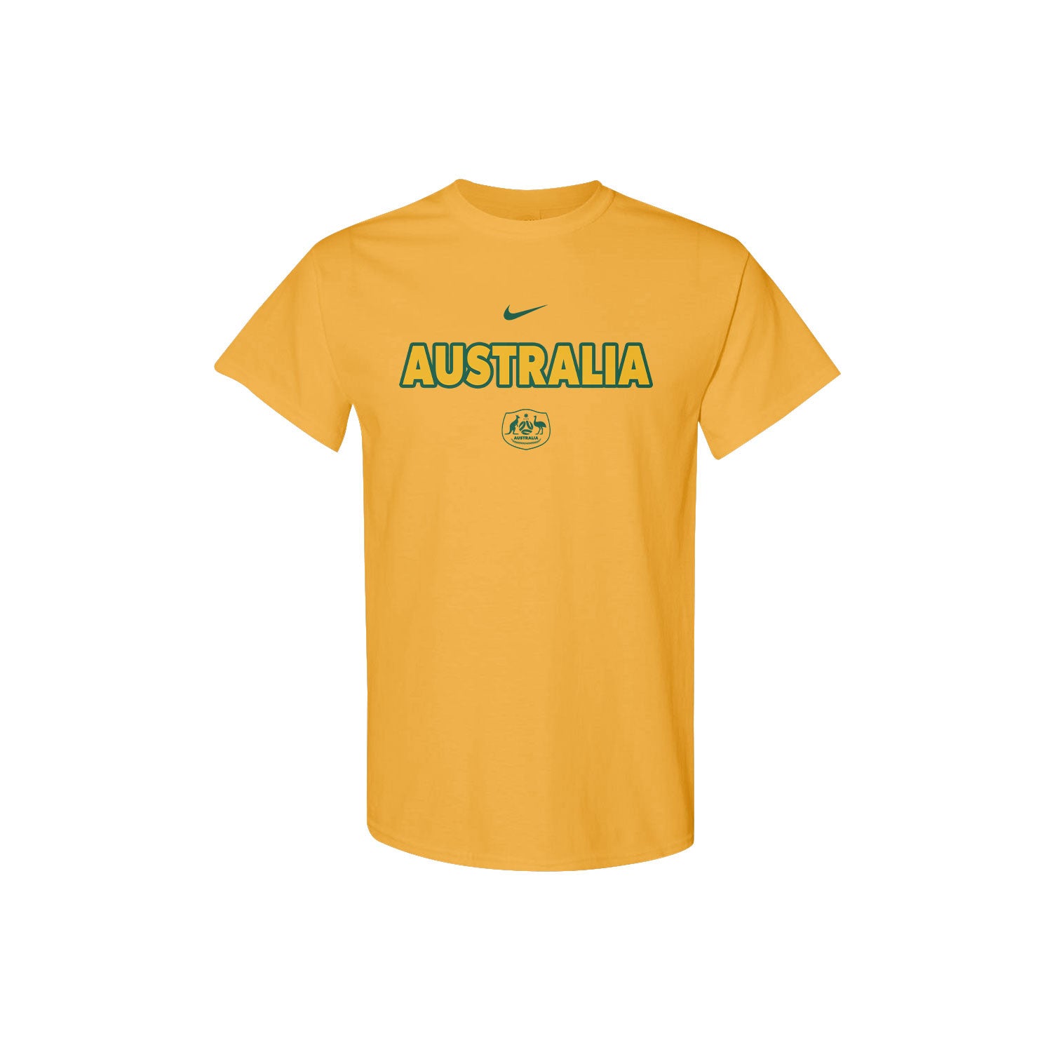 Australia National Team Inspired T-Shirt – World Cup 2026 Fan Edition - Yellow