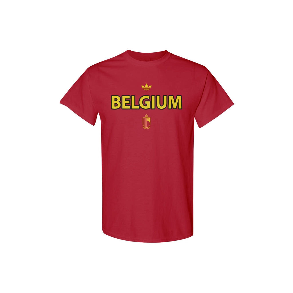 Belgium National Team Inspired T-Shirt – World Cup 2026 Fan Edition - Red