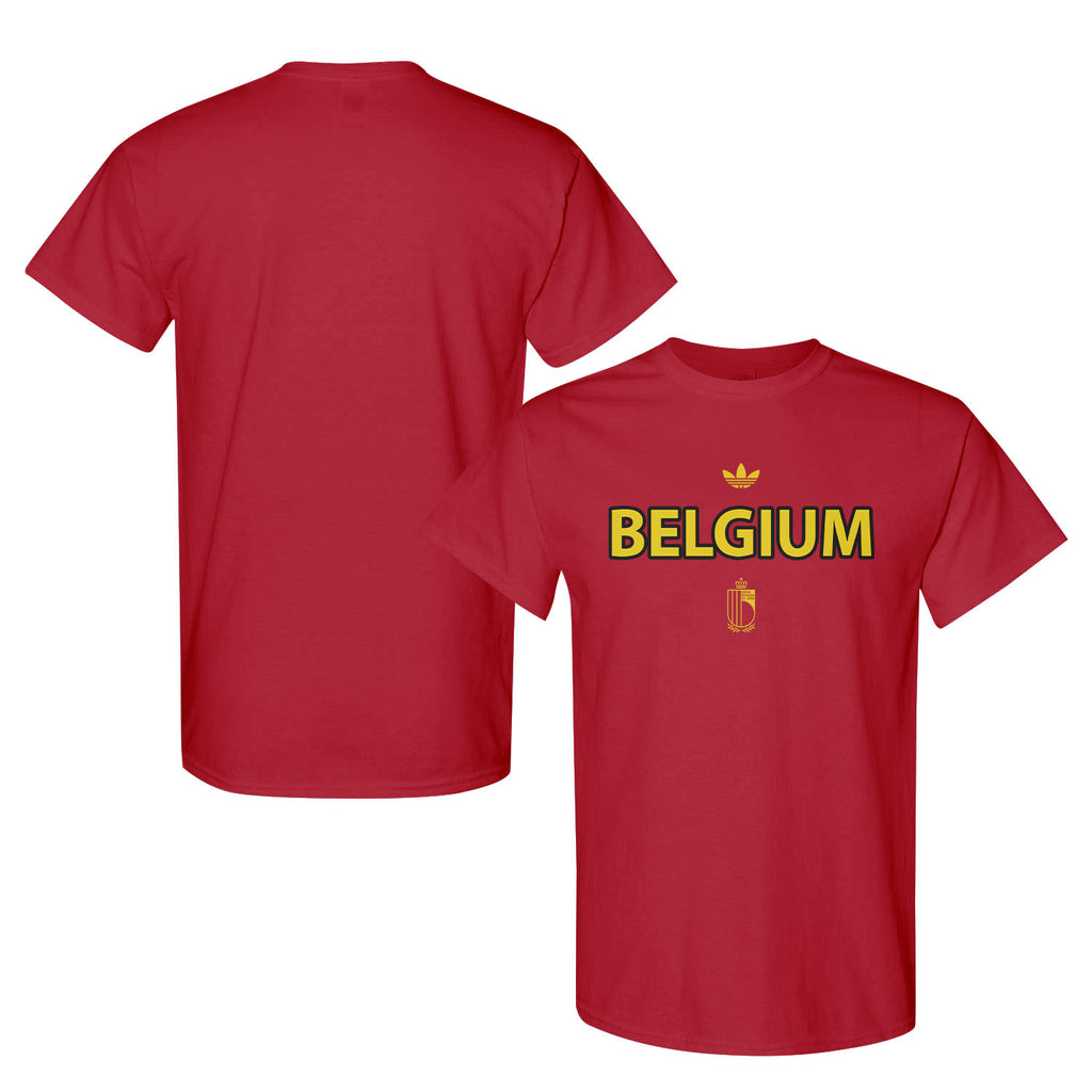 Belgium National Team Inspired T-Shirt – World Cup 2026 Fan Edition - Red
