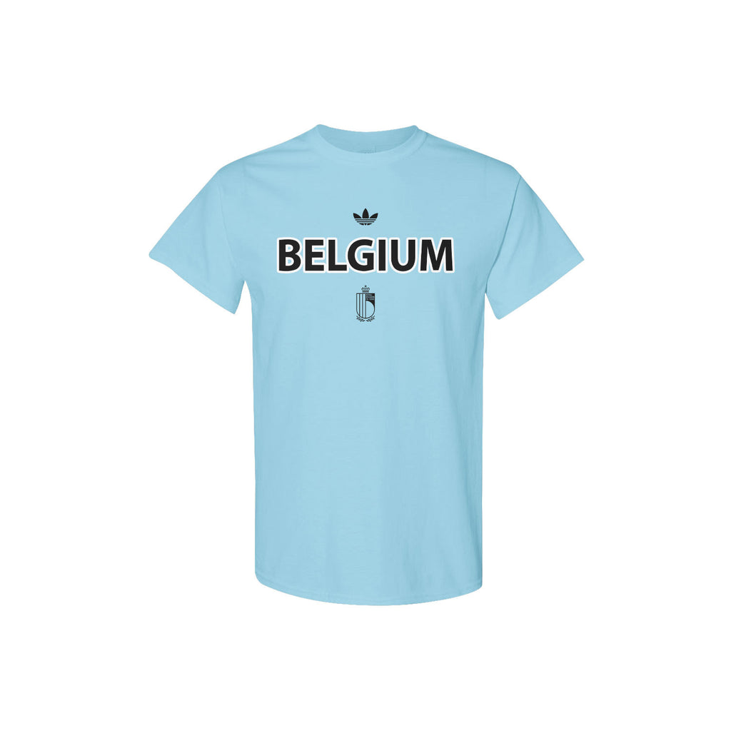 Belgium National Team Inspired T-Shirt – World Cup 2026 Fan Edition - Light Blue