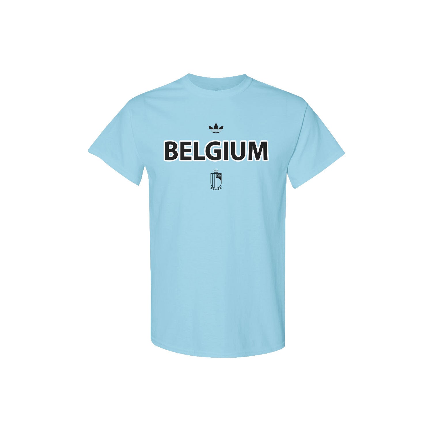 Belgium National Team Inspired T-Shirt – World Cup 2026 Fan Edition - Light Blue