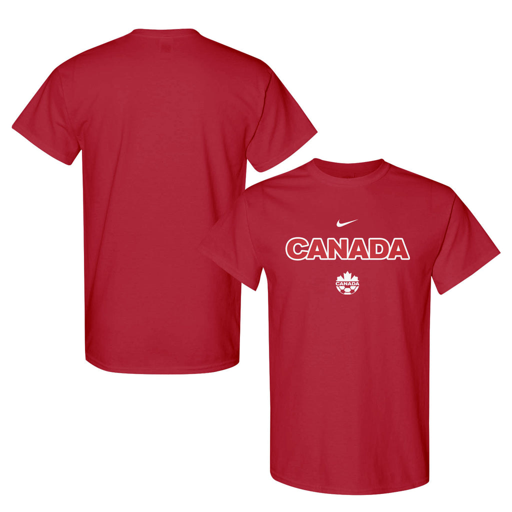 Canada National Team Inspired T-Shirt – World Cup 2026 Football Fan Edition - Red