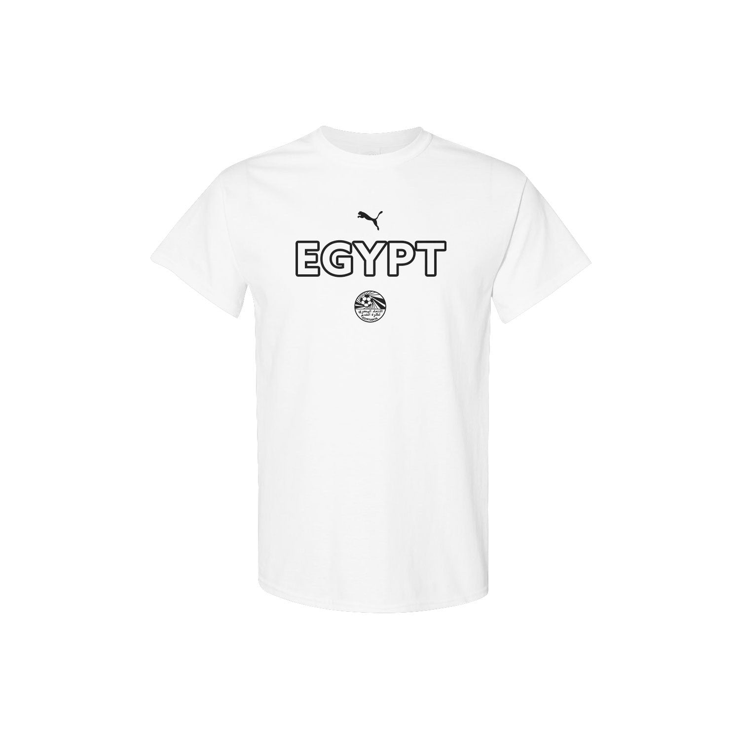 Egypt National Team Inspired T-Shirt – World Cup 2026 Fan Edition - White