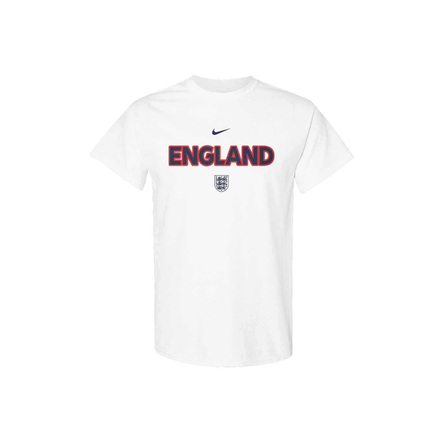 England National Team Inspired T-Shirt – World Cup 2026 Fan Edition - White