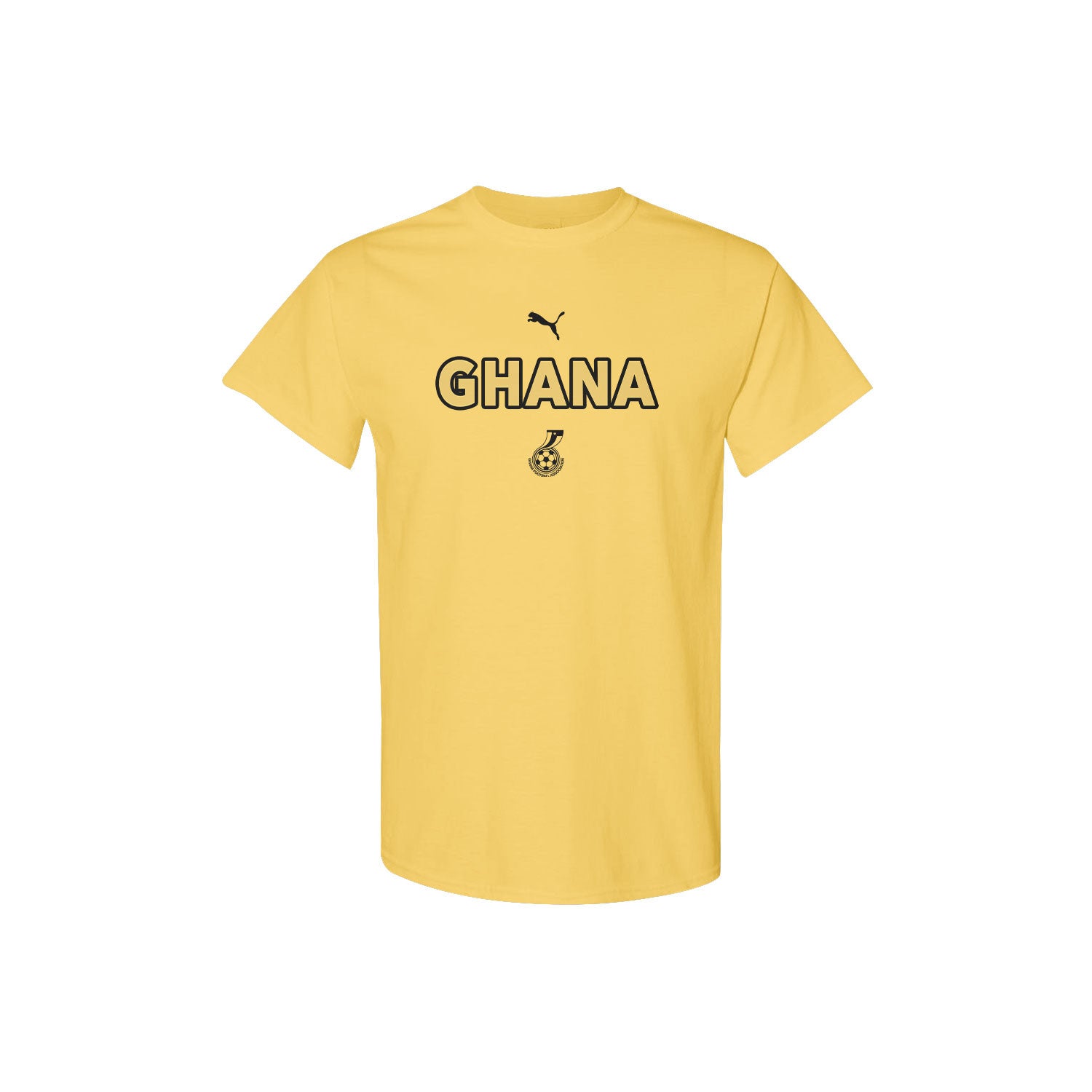 Ghana National Team Inspired T-Shirt – World Cup 2026 Fan Edition - Yellow
