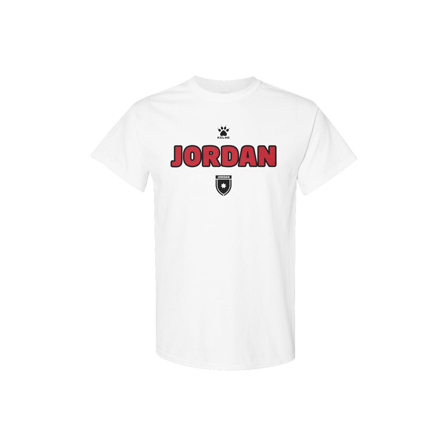 Jordan National Team Inspired T-Shirt – World Cup 2026 Fan Edition - White