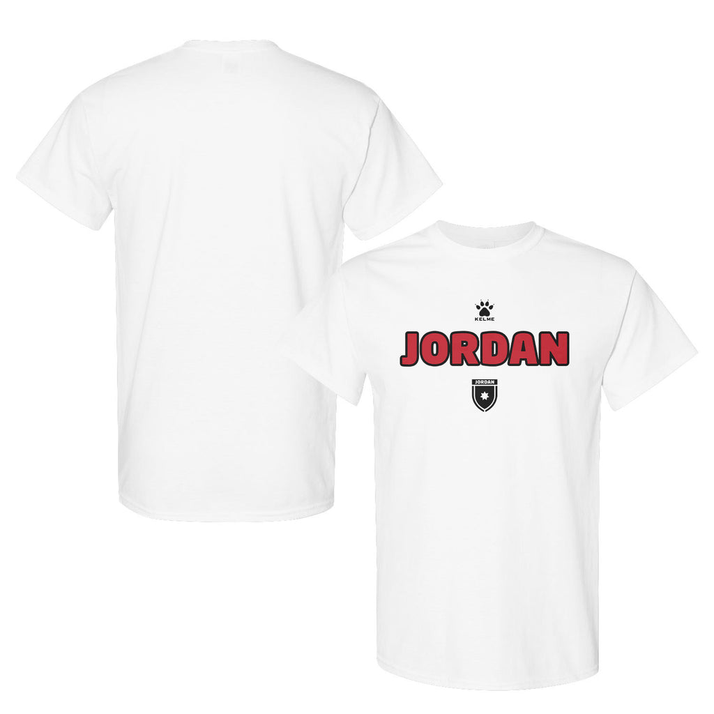 Jordan National Team Inspired T-Shirt – World Cup 2026 Fan Edition - White