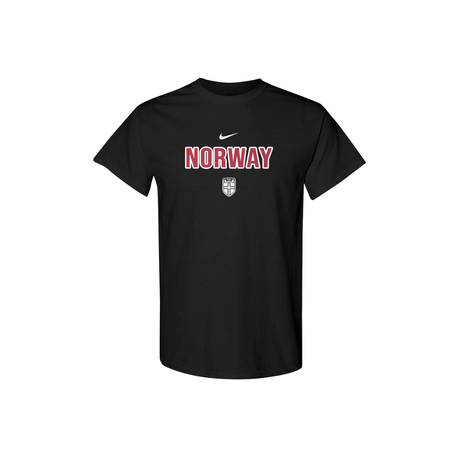 Norway National Team Inspired T-Shirt – World Cup 2026 Fan Edition - Black