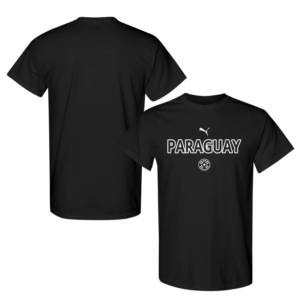 Paraguay National Team Inspired T-Shirt – World Cup 2026 Fan Edition - Black