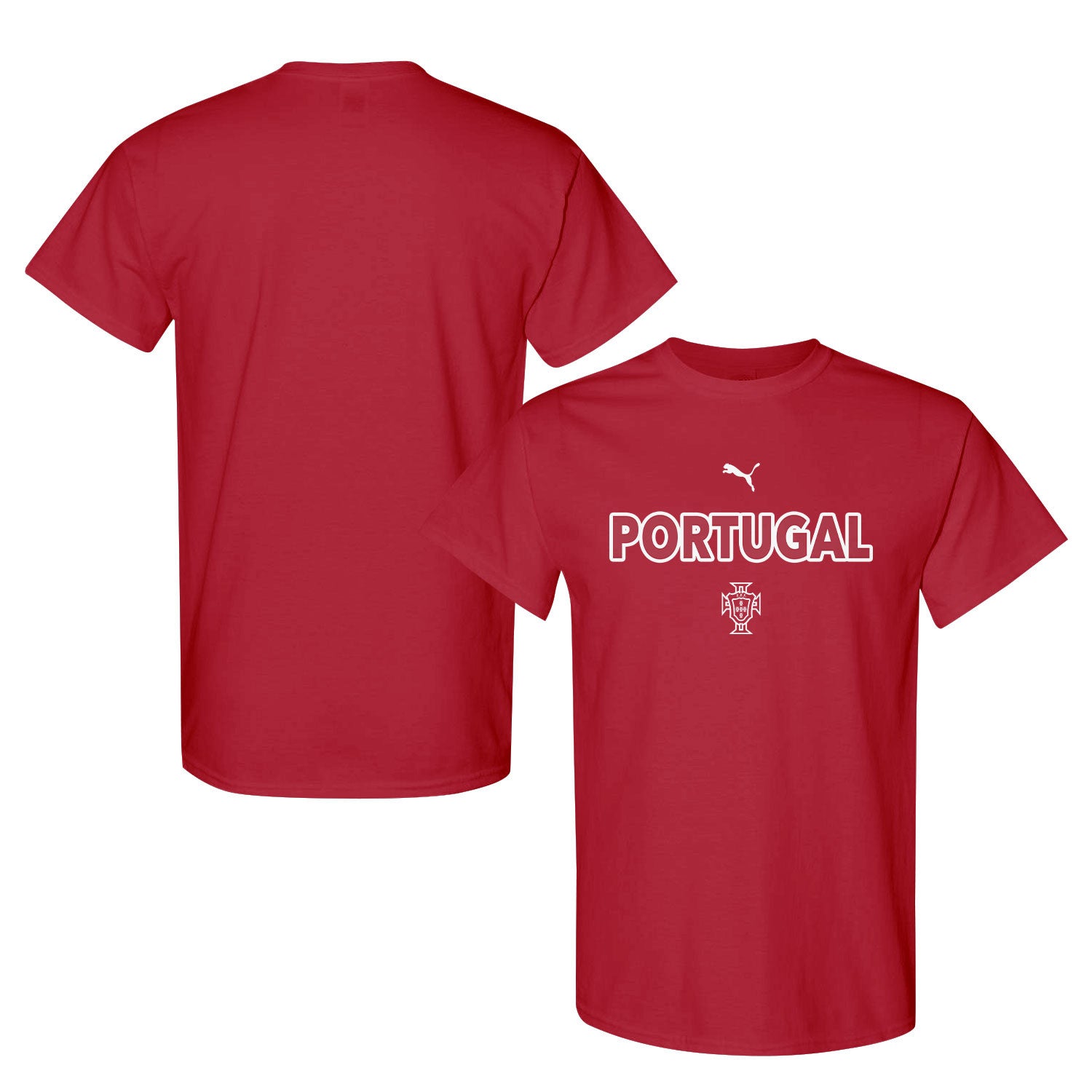 Portugal National Team Inspired T-Shirt – World Cup 2026 Fan Edition - Red