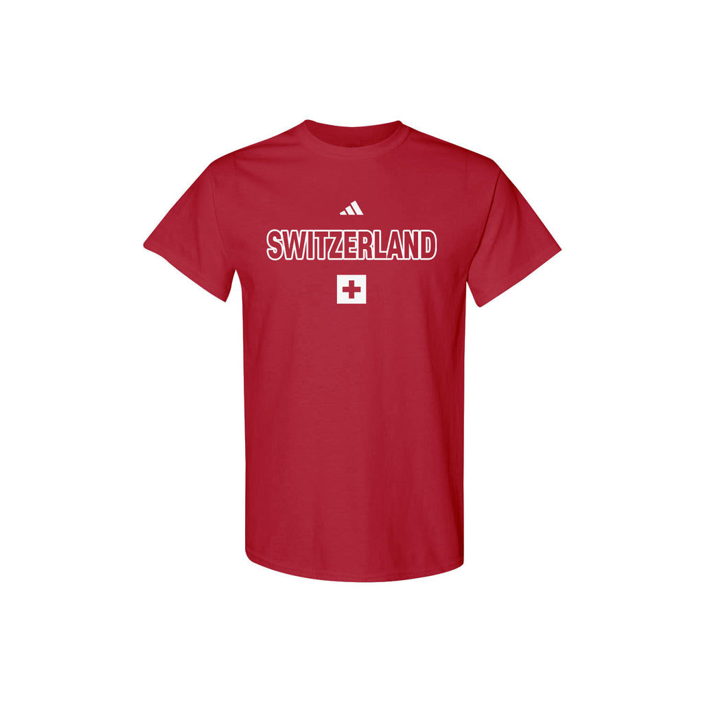 Switzerland National Team Inspired T-Shirt – World Cup 2026 Fan Edition - Red