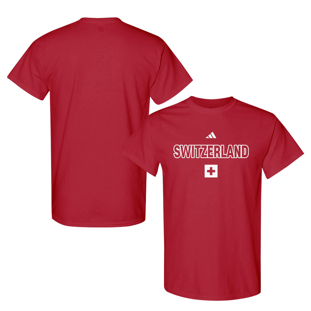 Switzerland National Team Inspired T-Shirt – World Cup 2026 Fan Edition - Red