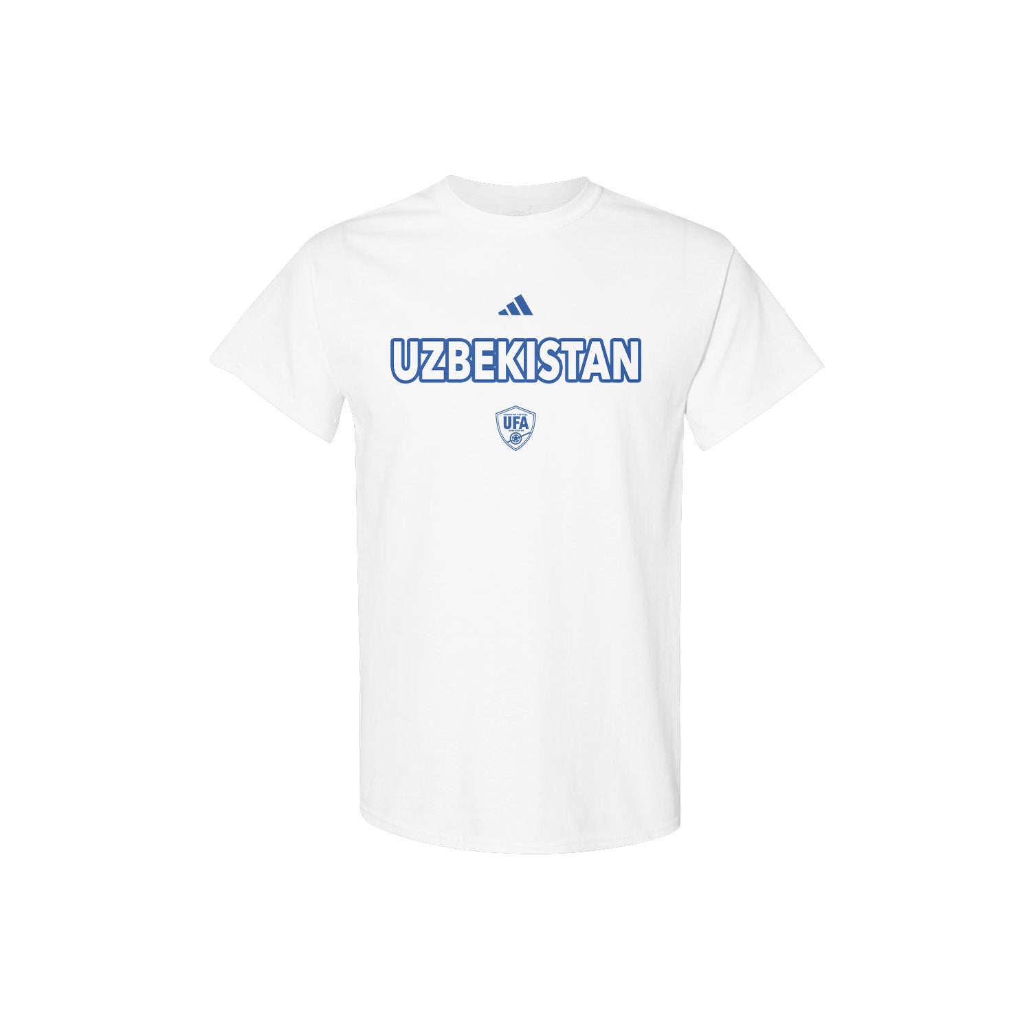 Uzbekistan National Team Inspired T-Shirt – World Cup 2026 Fan Edition - White