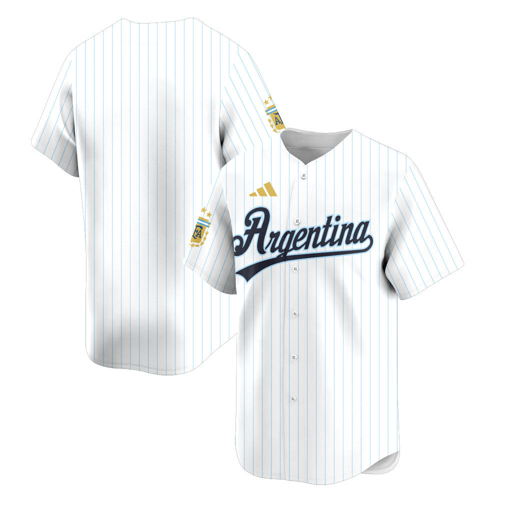 Argentina 2026 Inspired Retro Soccer Baseball Jersey – Full Print