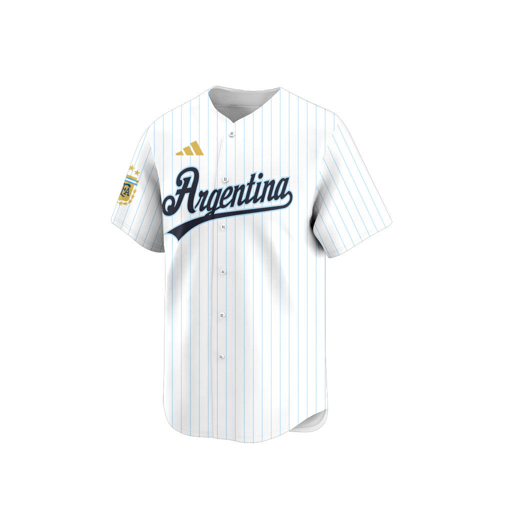 Argentina 2026 Inspired Retro Soccer Baseball Jersey – Personalized Full Print