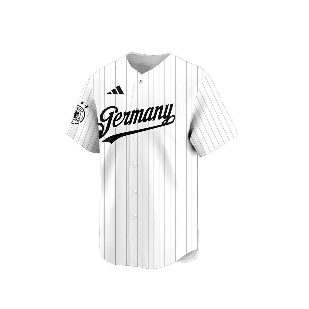 Germany 2026 Inspired Retro Soccer Baseball Jersey – Personalized Full Print