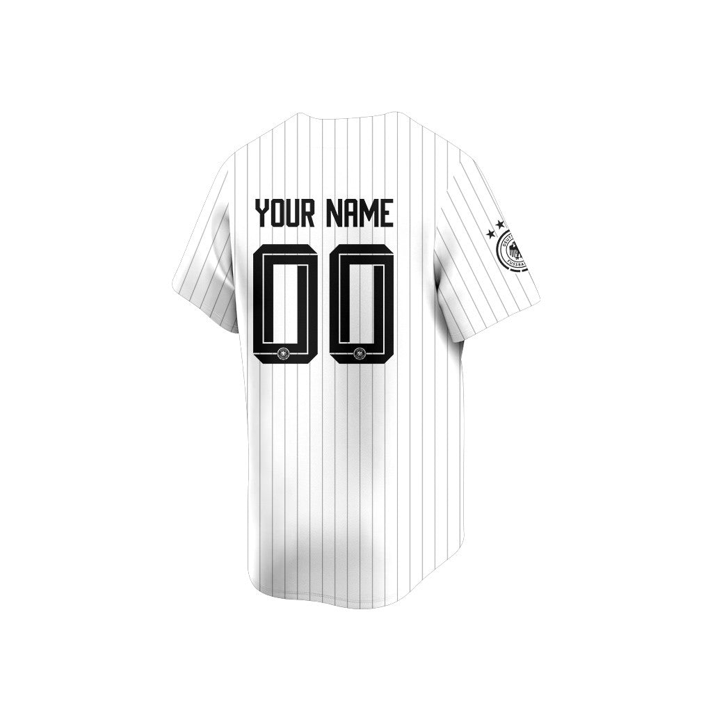 Germany 2026 Inspired Retro Soccer Baseball Jersey – Personalized Full Print