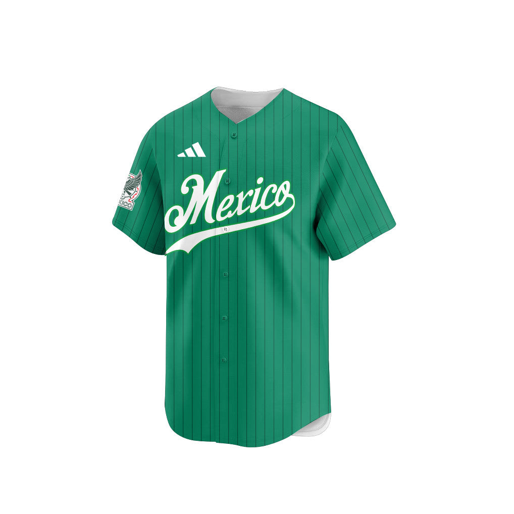 Mexico 2026 Inspired Retro Soccer Baseball Jersey – Personalized Full Print