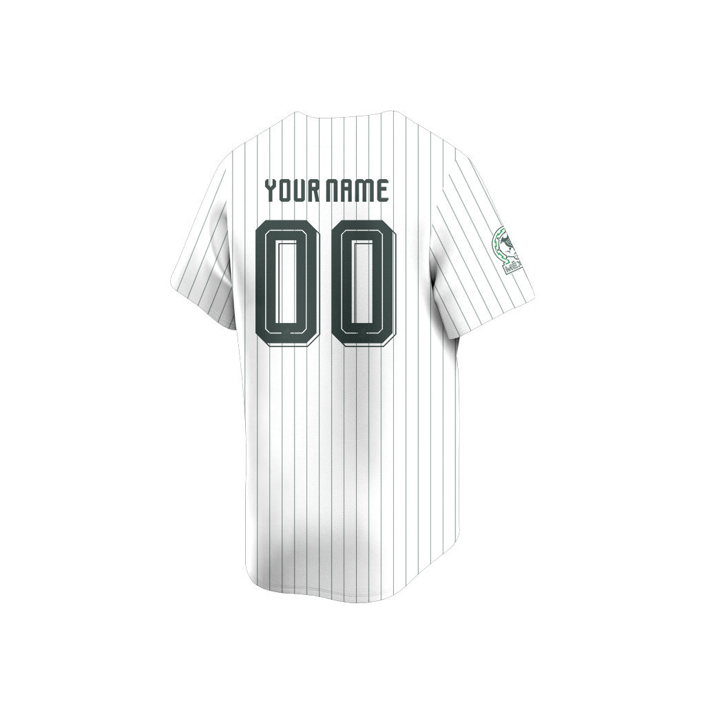 Mexico 2026 Inspired Retro Soccer Baseball Jersey – Personalized Full Print
