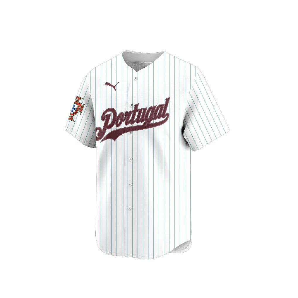 Portugal 2026 Inspired Retro Soccer Baseball Jersey – Full Print