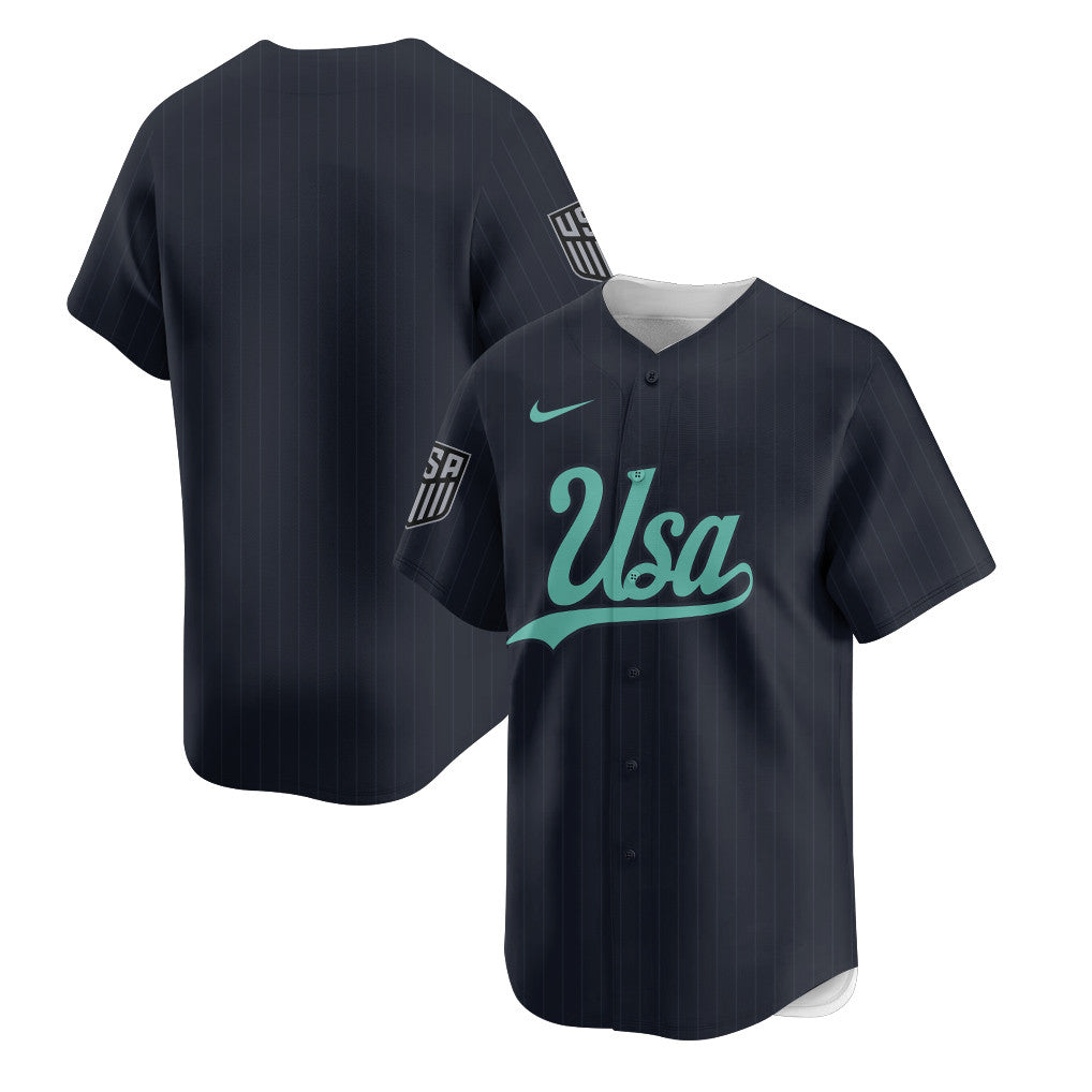 USA 2026 Inspired Retro Soccer Baseball Jersey – Full Print